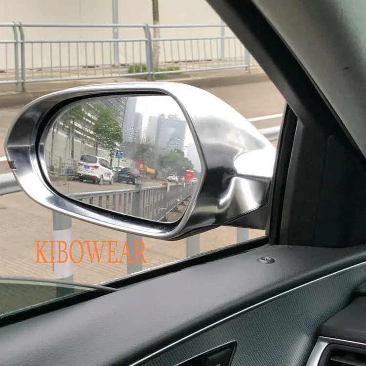 Kibowear для Audi A6 S6 C7 4G боковое зеркало крышки серебро матовый хром 2013 Алюминий матовый