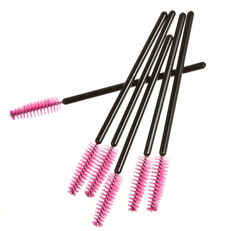 50 шт. одноразовые компактные аппликаторы для туши глаз|escova maquiagem|disposable eyelash brushmascara
