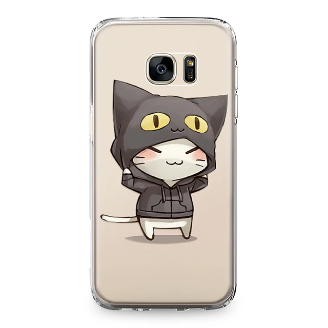 3366 Для samsung Galaxy S5 S6 S7 Edge S8 S9 S10 Plus S10e Note 4 5 8 9 силиконовый чехол для телефона мягкий чехол с рисунком кота котенка Тоторо - Цвет: 3366