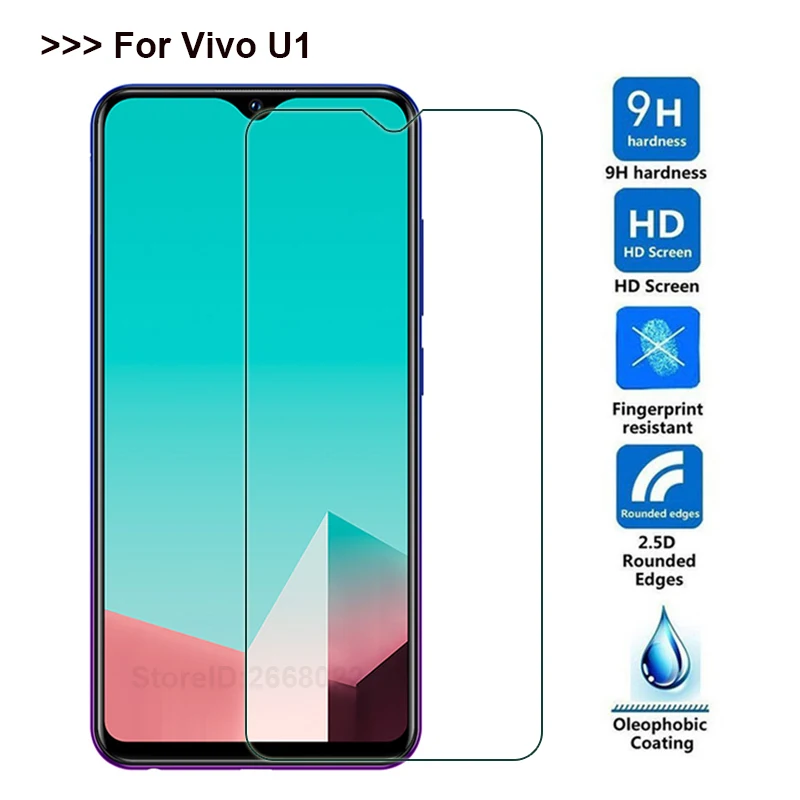 Vivo U1 закаленное стекло 9H Высокое качество защитное взрывозащищенное Защитное