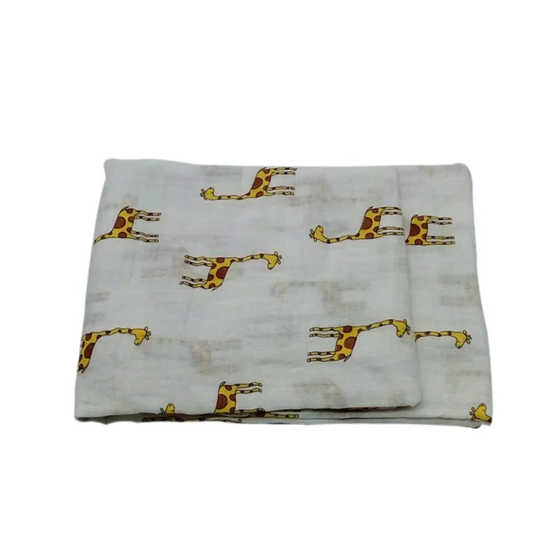 Newborn Infant Cotton Swaddle Towel Random Delivery Muslin Baby Swaddling Blanket 120x120cm | Мать и ребенок
