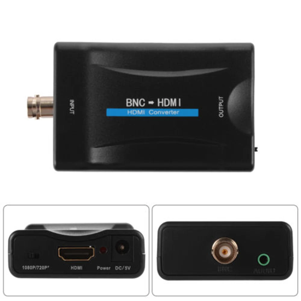 Преобразователь BNC HDMI для видео 1080P/720P с аудио камеры/CC TV/DVR/TV AC1420 разъем адаптера
