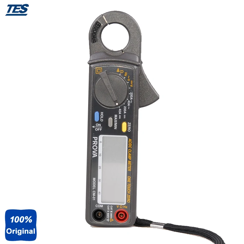 Цифровой зажим постоянного/переменного тока CM01 с высоким разрешением |