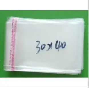 Толстая сумка! Упаковочные пакеты! 200 шт./лот (30*40 см) прозрачные Перезаправляемые