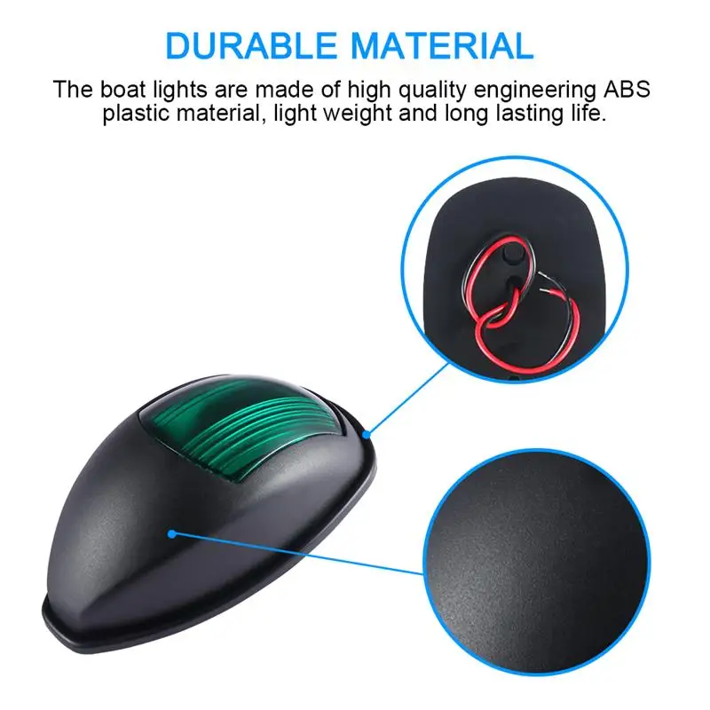 2 шт. универсальная навигасветильник ПА для морской лодки яхты светодиодный ная