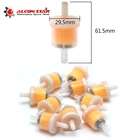 Alconstar- 10 шт. 6 мм шланг для мотоцикла бензиновый газ топливный бензиновый масляный фильтр для скутера мотоцикла мопеда скутера кроссового велосипеда ATV UTV