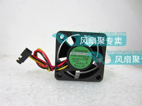 Оригинальный вентилятор переключателя SUNON 12V1.6W KDE1204PKVX 40*40*20 мм C2940 24|original sunone|20mm fanfan