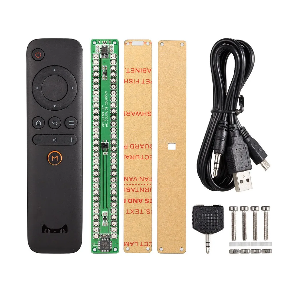 Nobsound HiFi Mini AK DB30C Красочный музыкальный звуковой спектр индикатор уровня VU Meter Screen