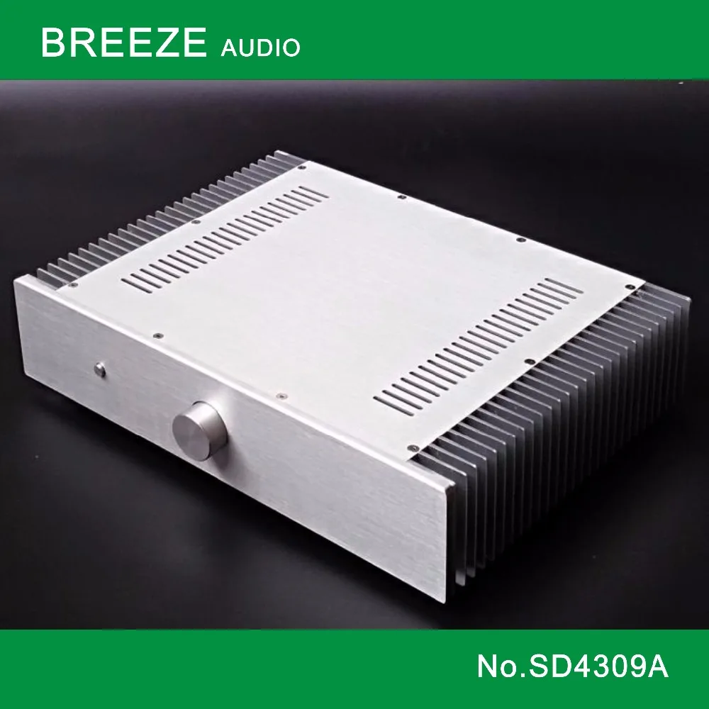Корпус усилителя SD4309A / DIY box (430*90*308 мм) полностью алюминиевый корпус
