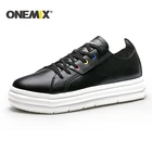 Мужские и женские кроссовки для бега Onemix, кожаные легкие кроссовки для занятий спортом на открытом воздухе, размер 35-46