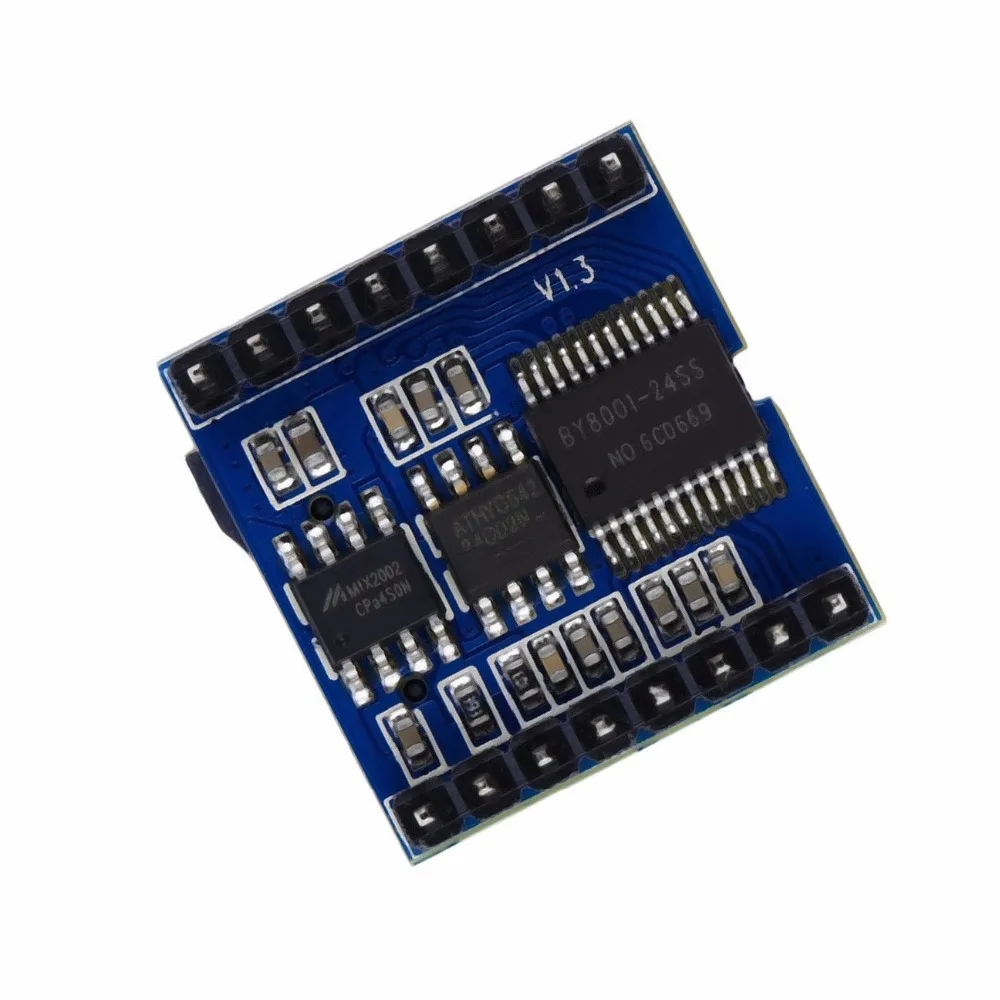 1 шт. микро SD TF u диск BY8001 16P MP3 плеер Arduino аудио голосовой модуль|board board|board moduleboard