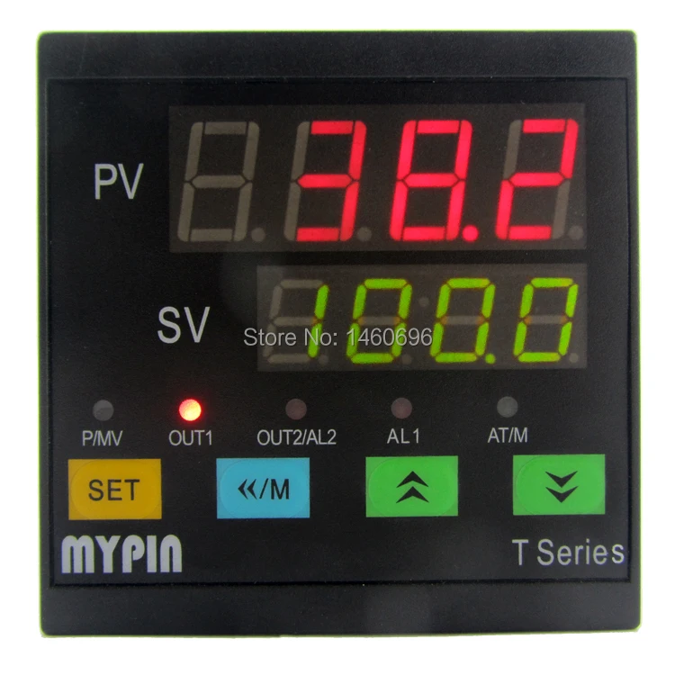 90 265 V AC/DC MYPIN двойной цифровой F/C PID Температура контроллер 72WmmX72HmmX80Lmm TA7 SNR (выход SSR +