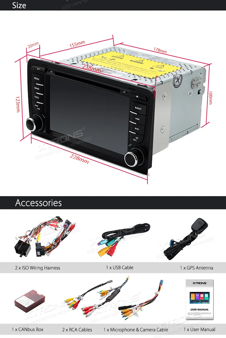 XTRONS " Octa Core Android 8,0 радио gps Автомобильный DVD плеер для автомобиля Audi A3 2003 2004 2005 2006 2007 2008 2009 2010 2011 2012 S3 RS3