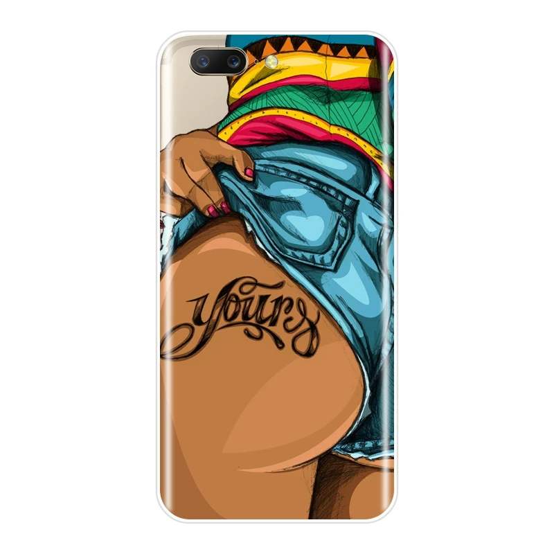 Back Cover For One Plus 6 6T 5 5T 3 3T Black Hot Sexy Girl Summer Women Silicone Soft Case OnePlus Phone | Мобильные телефоны и