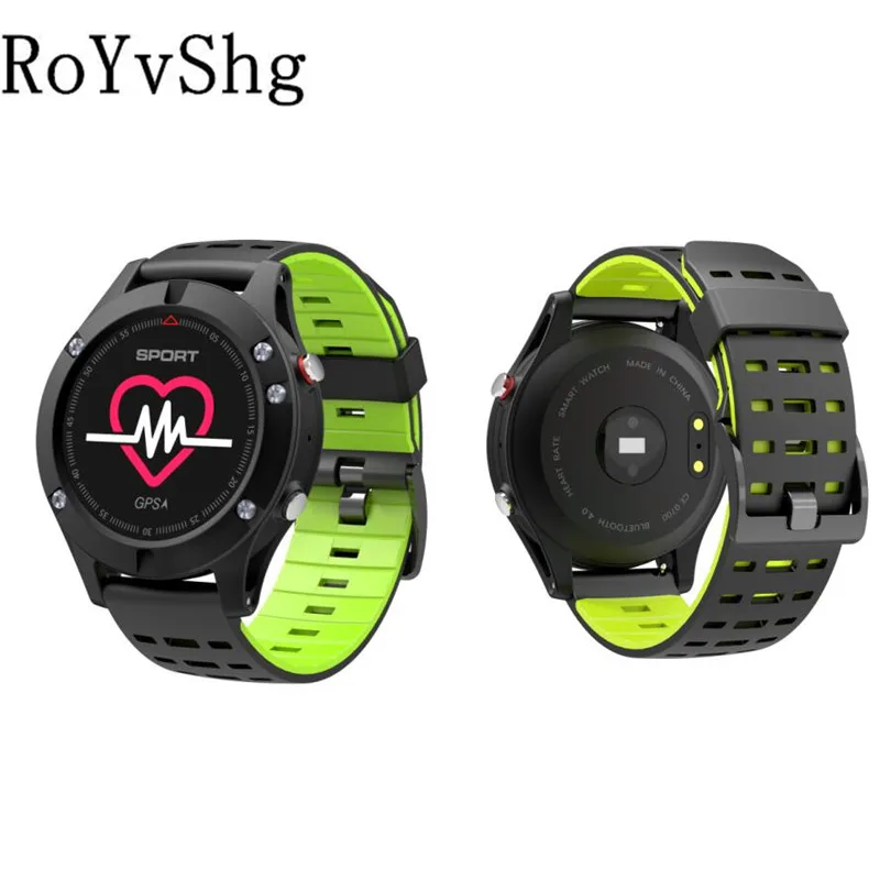 F5 Спорт smart watch для мужчин с монитор сердечного ритма Смарт часы GPS браслет Siri