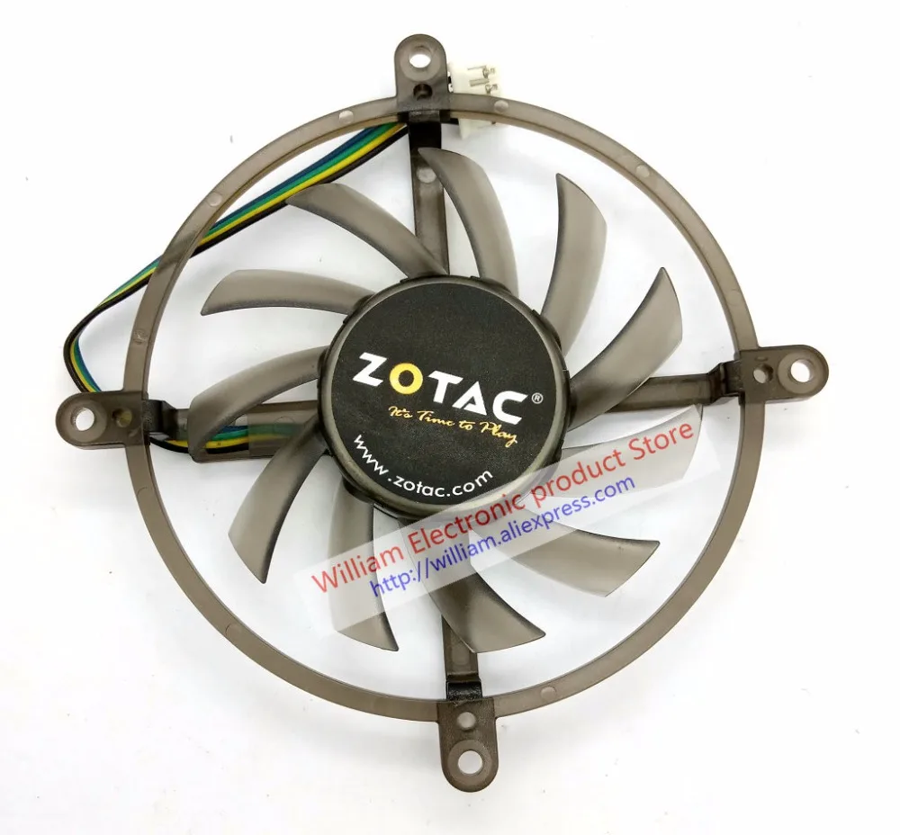 Оригинальный охлаждающий вентилятор для видеокарты ZOTAC PLB07010D12M R127010DM DC12V 0.30A|graphics