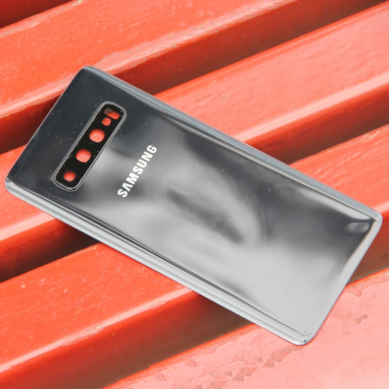 Оригинальные чехлы на заднюю панель для SAMSUNG Galaxy S10 X SX SM-G9730 S10PLUS S10 Plus SM-G9750 стеклянная задняя крышка с инструментами