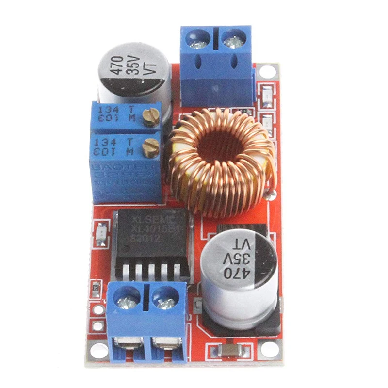 DC-DC 5-32 В до 0,8-30 в модуль питания для Arduino 5A постоянного тока Светодиодный модуль драйвера зарядное напряжение батареи