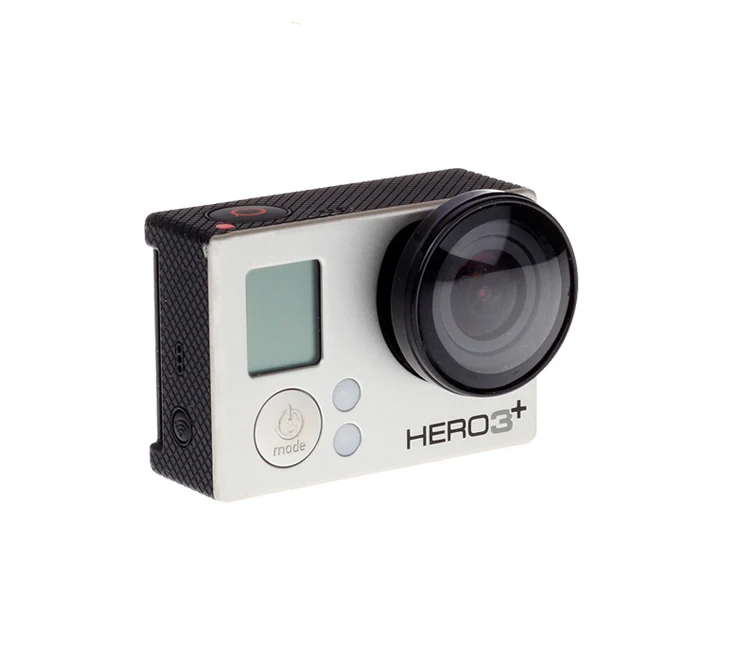 Защитное покрытие для объектива от УФ фильтра стекло GoPro Hero 3 + 4 HD аксессуары