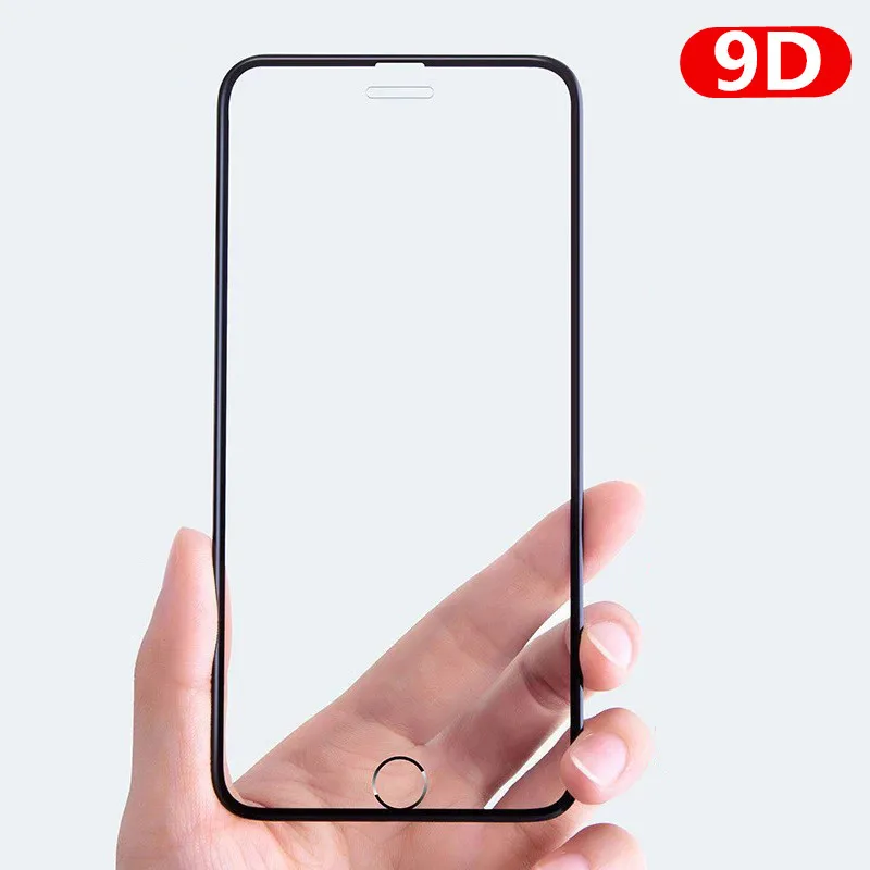 9D изогнутая пленка из закаленного стекла для iphone XS XR Max защита экрана полное