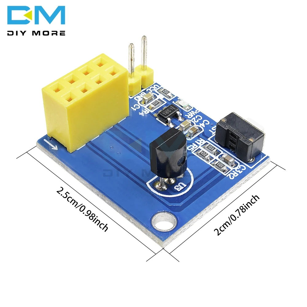 ESP 01/ESP 01S ESP8266 DS18B20 модуль датчика температуры плата адаптера NodeMCU для Arduino UNO R3 IOT Wifi