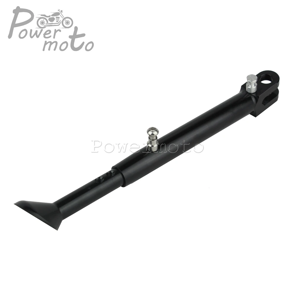 

Motorcycle Kick Side Stand Adjustable Kickstand Kit for Kawasaki ZZR600 2005-2008 Ninja ZX6 ZX9R ZX10R ZX6R ZX6RR 1998-2015