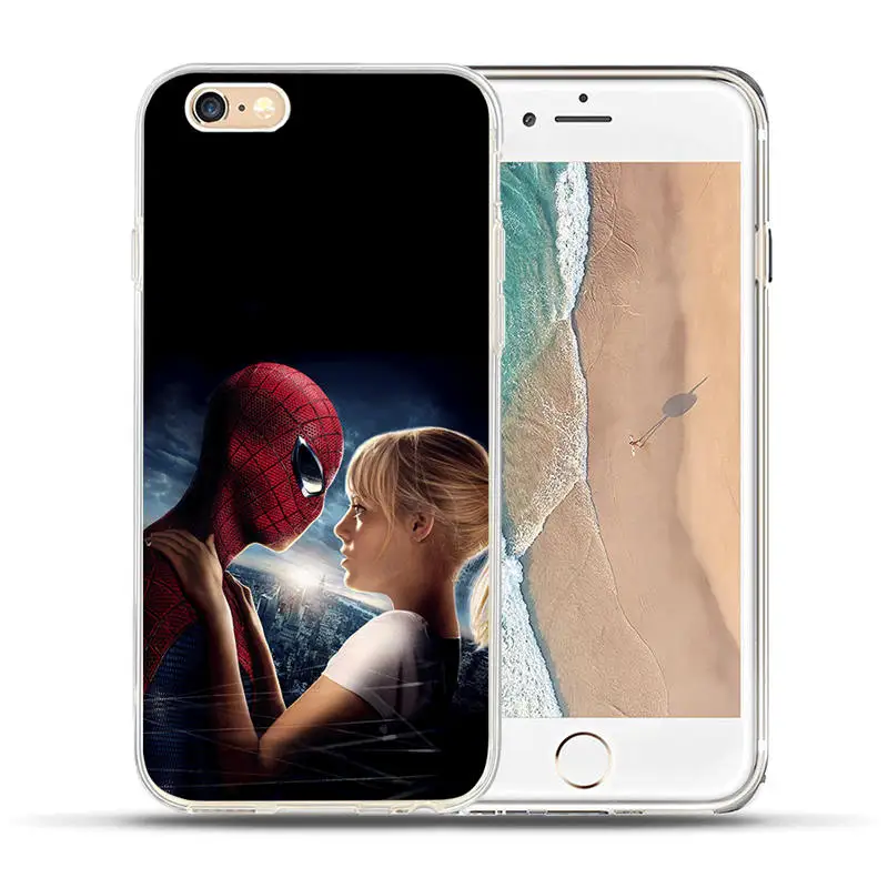 Чехлы с героями фильмов для iPhone X, XR, XS, Max, 8, 7, 6, 6S Plus, 5, 5S, SE, чехлы, мягкий силиконовый чехол, Marvel, Мстители, Fundas, Coques Etui