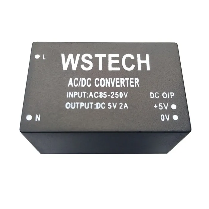 Бесплатная доставка! ACDC преобразователь/адаптер 5V2A/220В до 5V2A модуль питания/220 В