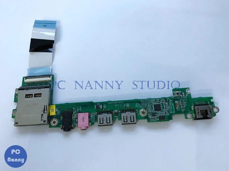 NOKOTION для Acer Aspire 1410 1810 1810TZ ZH7 аудио разъем платы Ethernet Lan USB плата w/кабель DA0ZH8PC4C0|ethernet