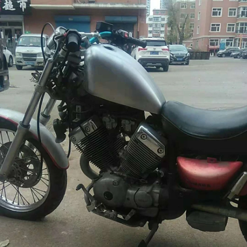 AfterMarket модифицированный топливный бак новый для YAMAHA Virago XV400 XV535 с газовой крышкой