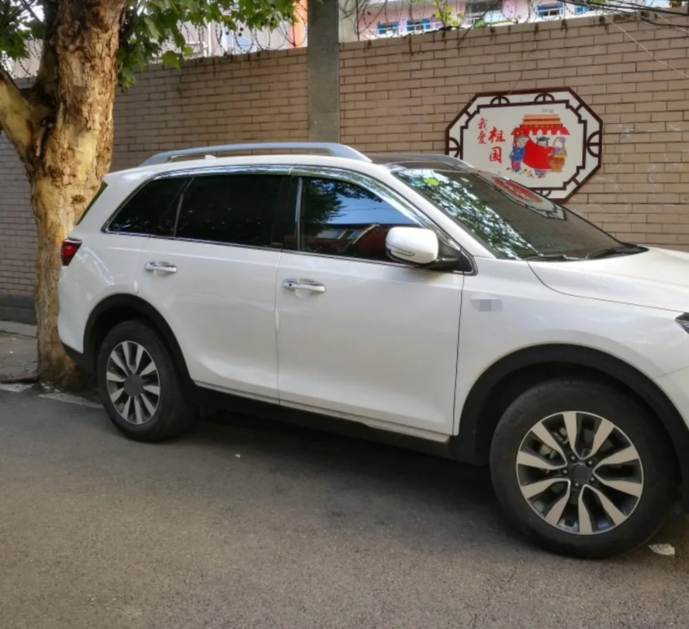 Козырек на окно из АБС хром и пластика для защиты от солнца дождя автомобильные