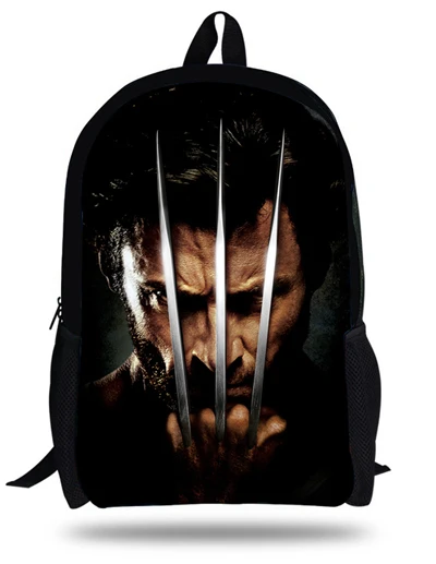 Фиолетовый 16-дюймовый Mochila школьный детский рюкзак 1D One Direction мешок школы для девочек для подростков, одежда для девочек и мальчиков, верхняя одежда с принтом «сумкой» Mochila Escolar Infantil - Цвет: Фиолетовый