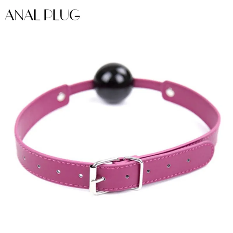 Бондаж Блокируемый рот твердый силиконовый шарик кляп секс-игрушки сексуальные