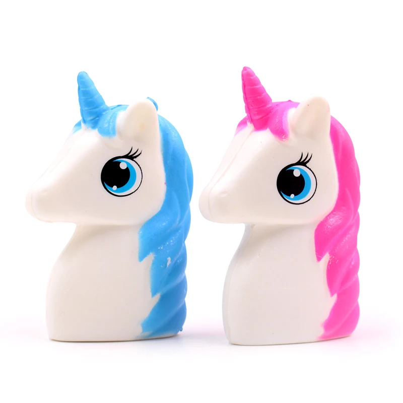 Squishy Unicorn Pegasus Horse Cake Whale Slow Rising Stretchy Squeeze Kids Toys Chancellory Anti-Stress Bauble Children's Gifts | Игрушки
