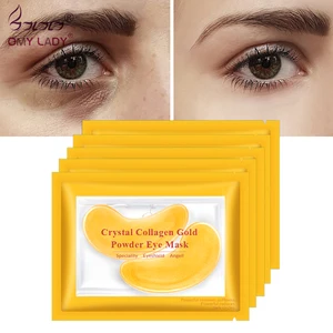 Золотые маски, маска для глаз с кристаллами и коллагеном, патчи для глаз против морщин, маска для глаз, удаление черного ухода за глазами