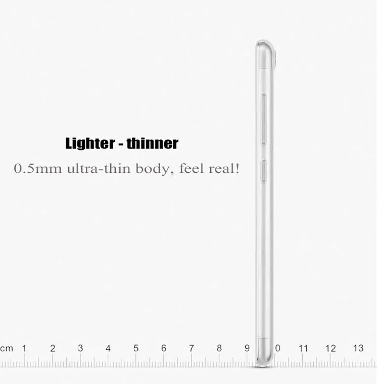 Ультратонкий Прозрачный чехол для Redmi 4x 4a Note 3 4 x pro для Xiaomi 9 8 6 5S plus Note 7 8 pro, Мягкий Силиконовый ТПУ чехол для телефона s