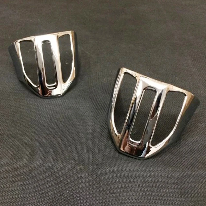 Для KIA железным 2017 ABS Хромированная Автомобильная оплетка рулевого колеса Кнопка