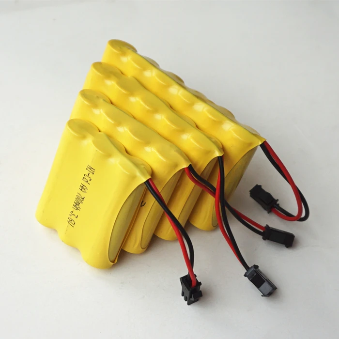Бесплатная DHL для 7 2 V 700MAH AA * 6 Ni CD Перезаряжаемые заряжаемые батареи игрушек