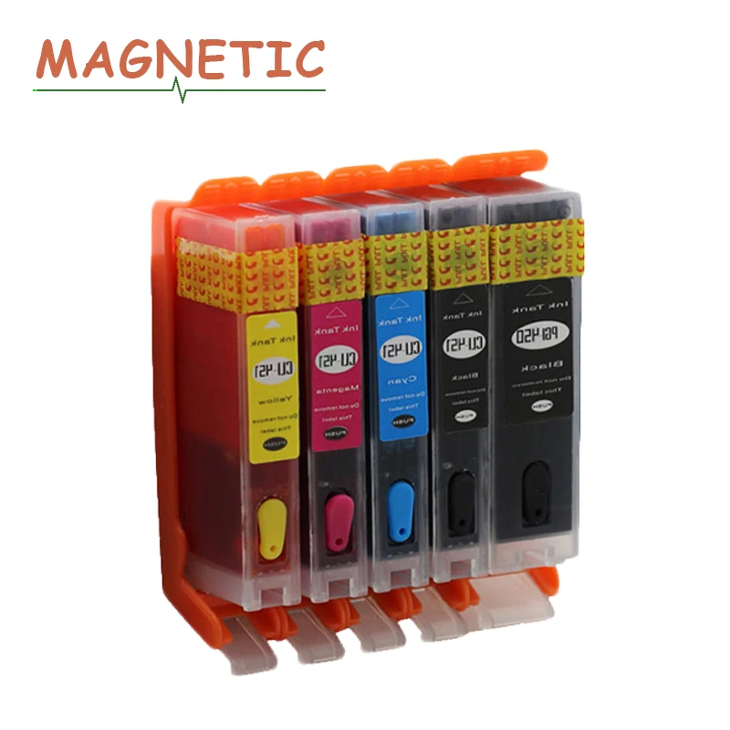 5pcs PGI 450 PGI-450 Refillable Ink Cartridge for Canon iP7140 iP7240 MG5440 MG5540 MG6440 MX924 iX6840 MG6340 iP8740 pgi450 | Компьютеры