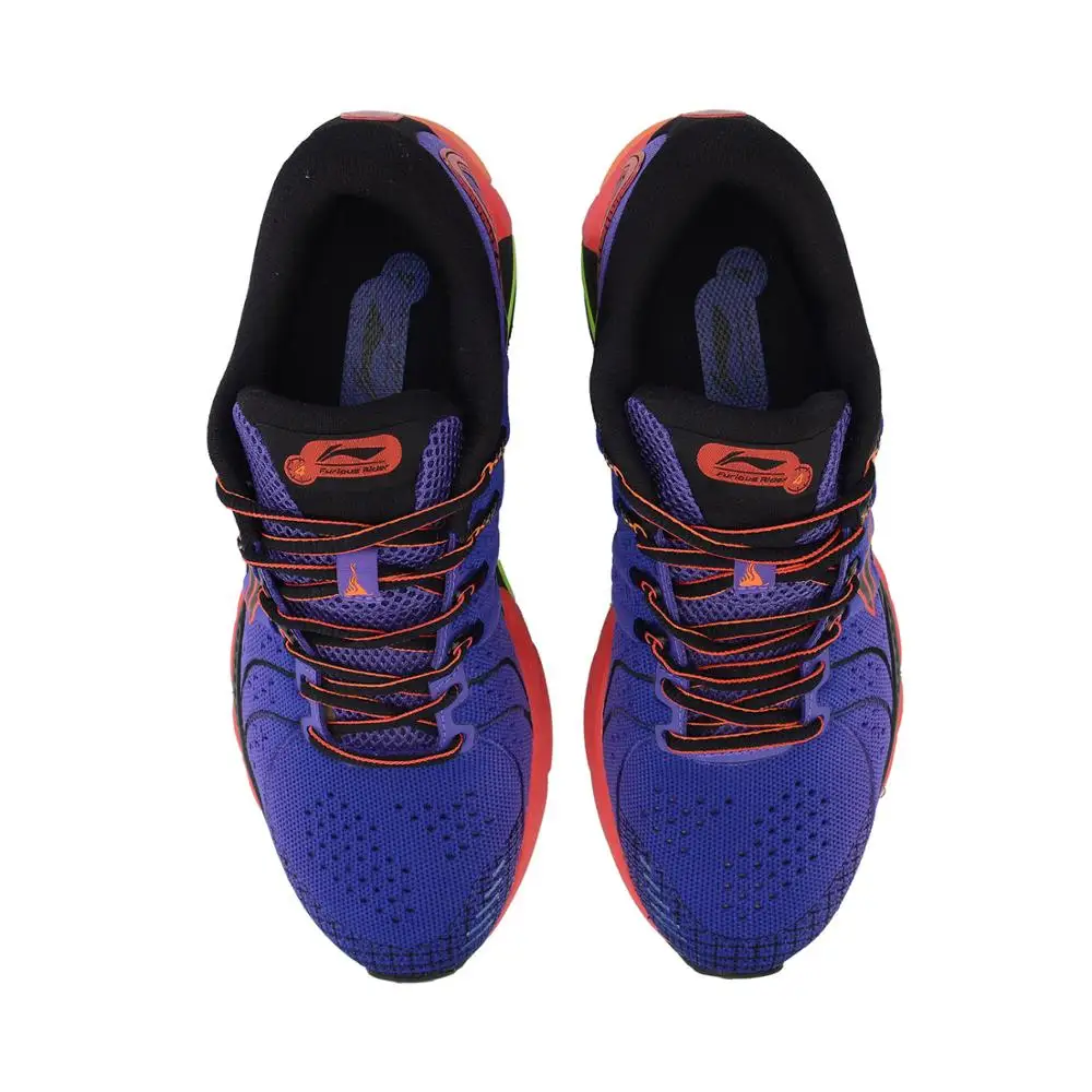 Li-Ning мужские беговые кроссовки для беговых прогулок с 4 амортизационными подкладами, спортивная обувь ARZP001 XYP876