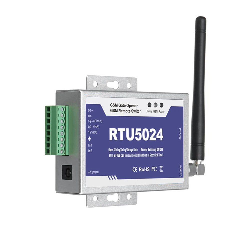 RTU5024 2G 3G GSM открывалка для ворот Реле Переключатель вызова пульт дистанционного