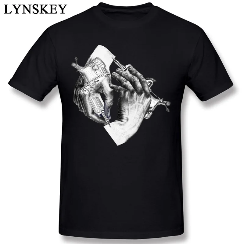 Мужская футболка из 100% хлопка с забавным принтом круглым вырезом коротким