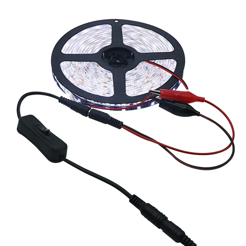 

SZYOUMY For LED Strip Light Controller Electrical Wire Switch With Female And Male DC 12V Power Connector Plug Switches