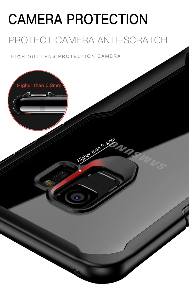 Прозрачный противоударный чехол для телефона для samsung Galaxy M10 M20 M30 A70 A50 A40 A30 A20E A2 J2 Core S8 S9 S10 плюс армированный мягкий чехол Funda