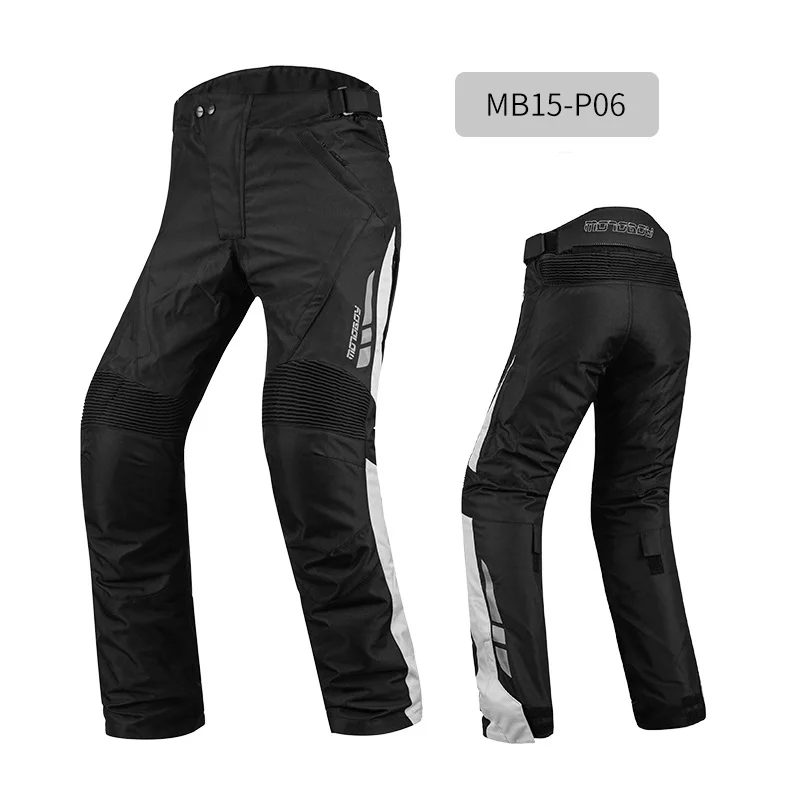 

Professional MOTOBOY Motorcycle Waterproof Jackets moto Pants Winter Warm Windproof Clothing Motorbike Suits CE Protection
