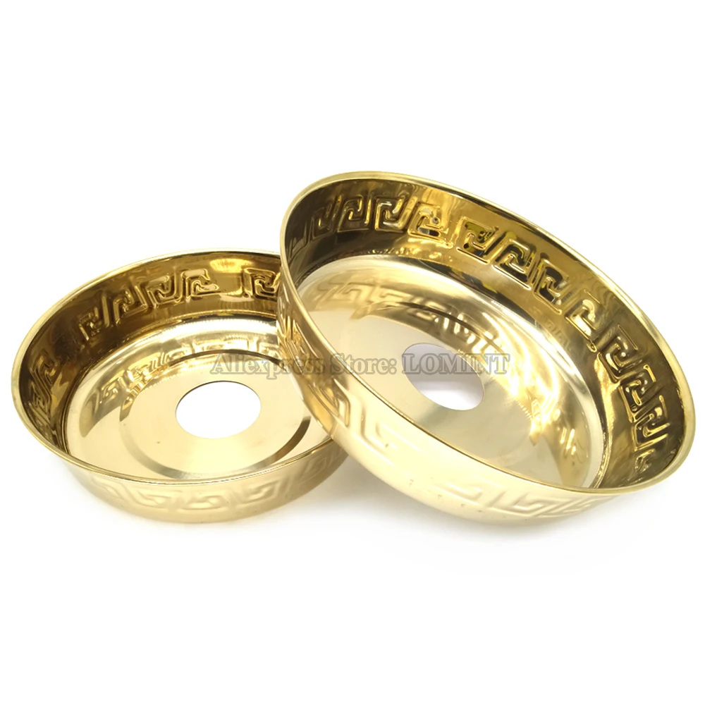 LOMINT золотые подносы для кальяна Глубокая Тарелка кальяны кальянные