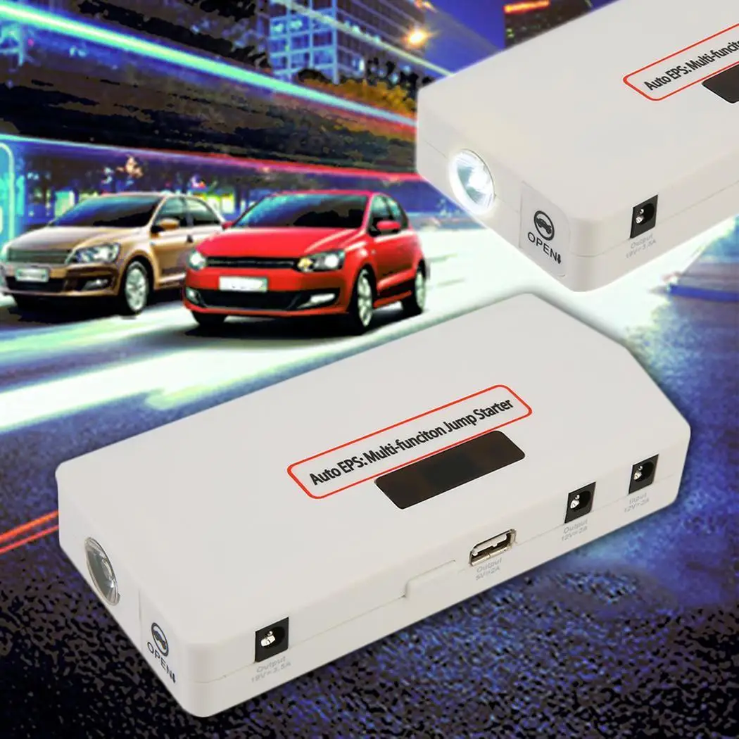 18000 мАч 12В автомобильный стартер Power Bank USB Автомобильное зарядное устройство