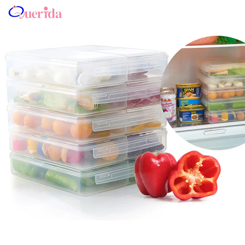 Пластиковый контейнер для еды свежая антиструнная коробка ланча хранения