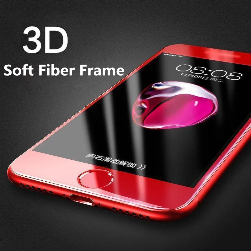 HOPCHAM для iPhone 6 7 6s 8 Plus X Закаленное стекло Защитная крышка экрана 2.5D Защитное на |