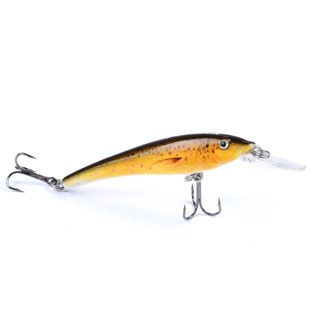 HiUmi 6 шт. приманка для ловли рыбы 7 см доставки прикорма и оснастки 3 2 г Crankbait видов
